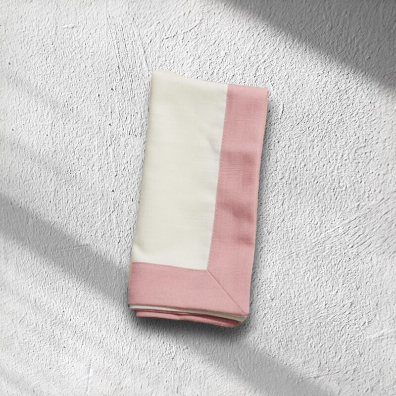 Blossom Petal Embroidered Napkin