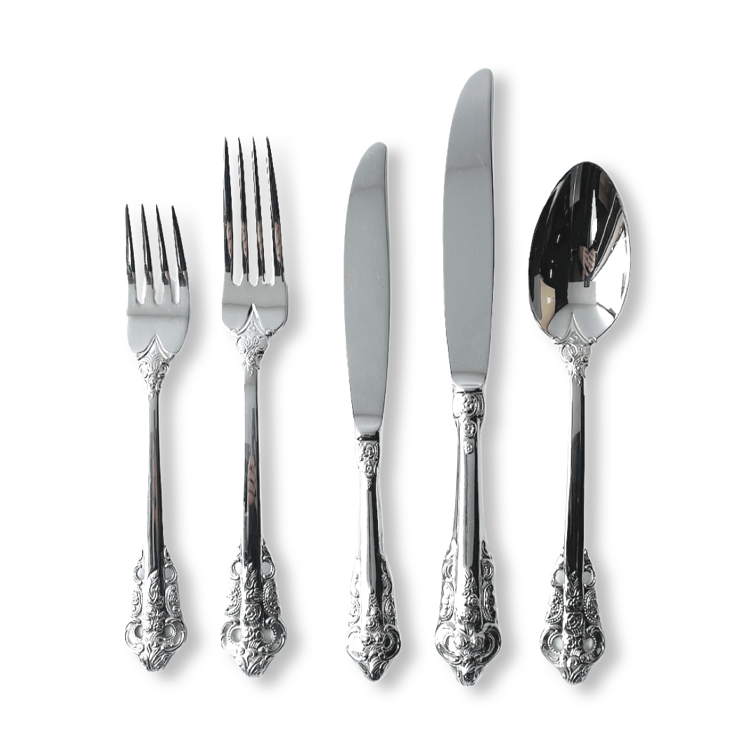 French Silver Cutlery Set