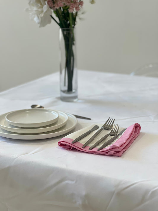 Blossom Petal Embroidered Napkin