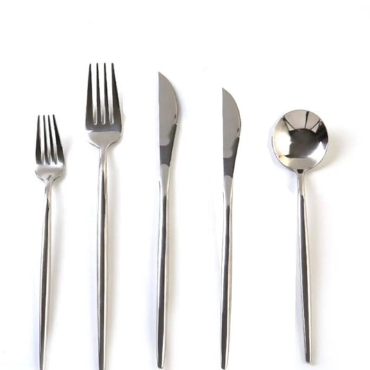 Silver Modern Cutlery